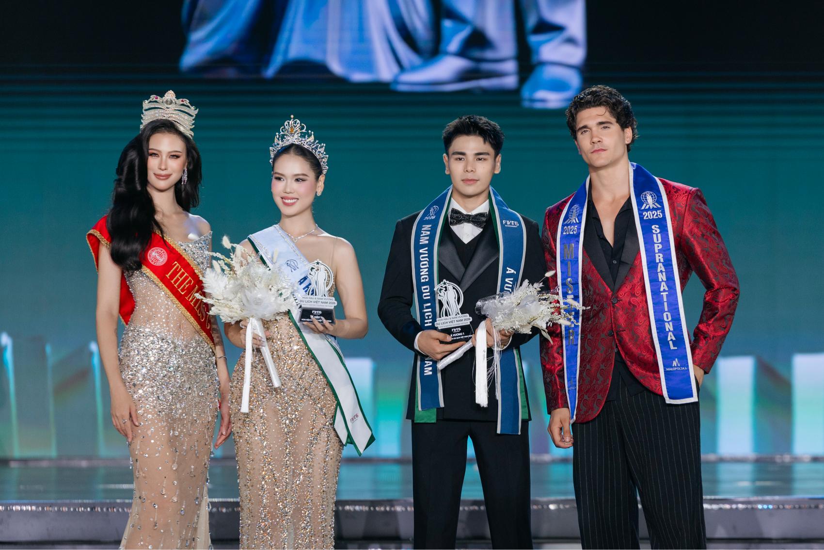 Hoa hậu Nam vương Du lịch Việt Nam 2026 1 2 Nguyễn Thu Thảo, Nguyễn Hàn Việt đăng quang Hoa hậu   Nam vương Du lịch Việt Nam 2026