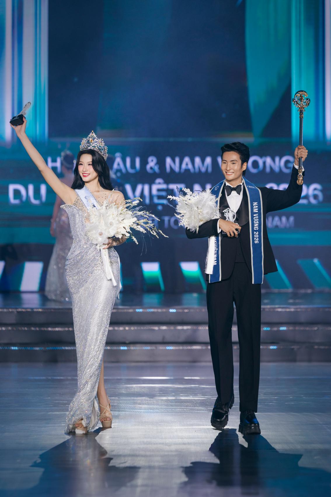 Hoa hậu Nam vương Du lịch Việt Nam 2026 5 2 Nguyễn Thu Thảo, Nguyễn Hàn Việt đăng quang Hoa hậu   Nam vương Du lịch Việt Nam 2026