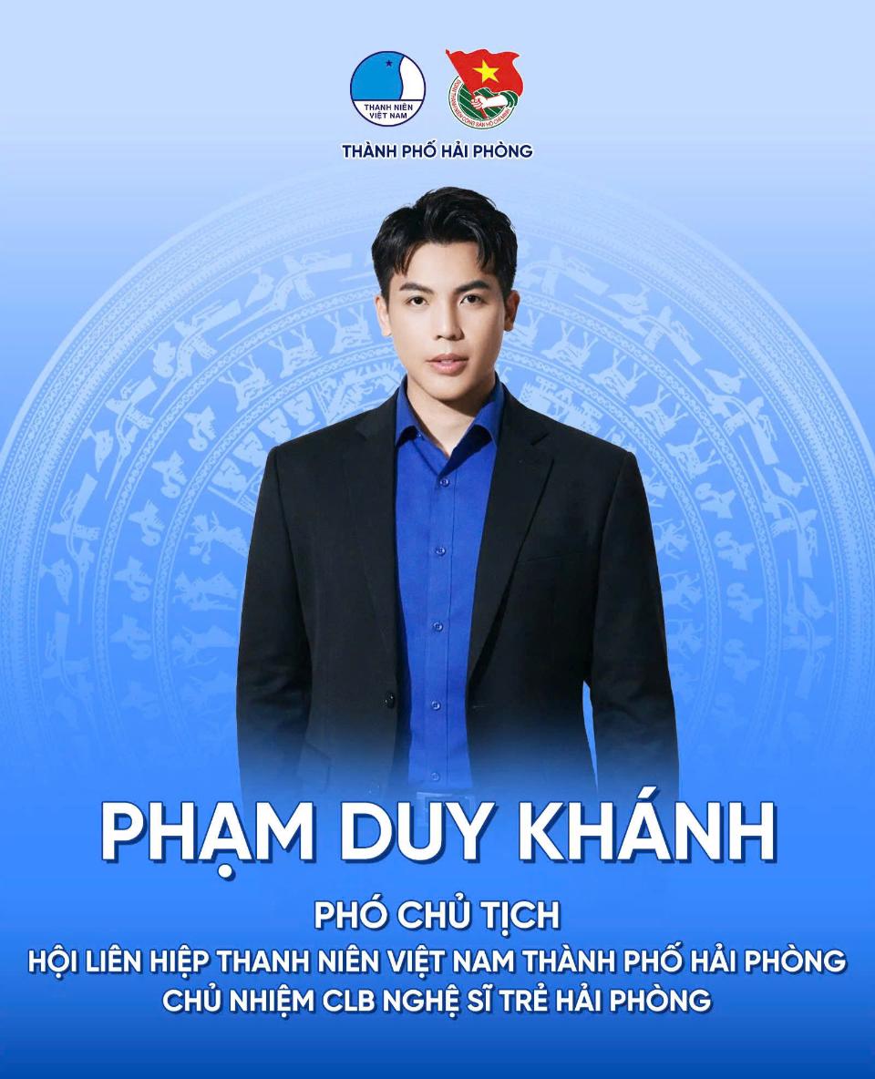 Phạm Duy Khánh 2 Đạo diễn Phạm Duy Khánh được bổ nhiệm Phó chủ tịch Hội Liên hiệp Thanh niên Việt Nam TP Hải Phòng