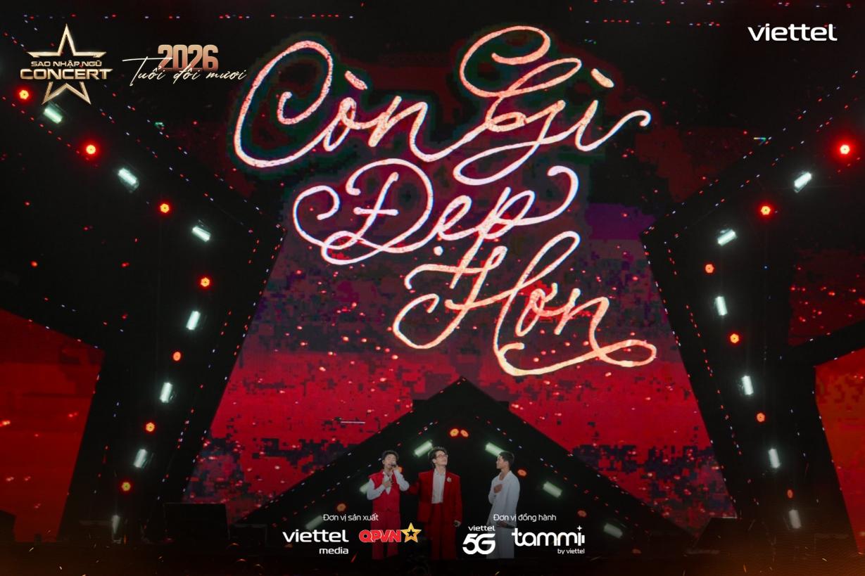 Sao Nhập Ngũ Concert 2026 12 Vẻ đẹp người lính tái hiện đầy cảm xúc tại Sao Nhập Ngũ Concert 2026