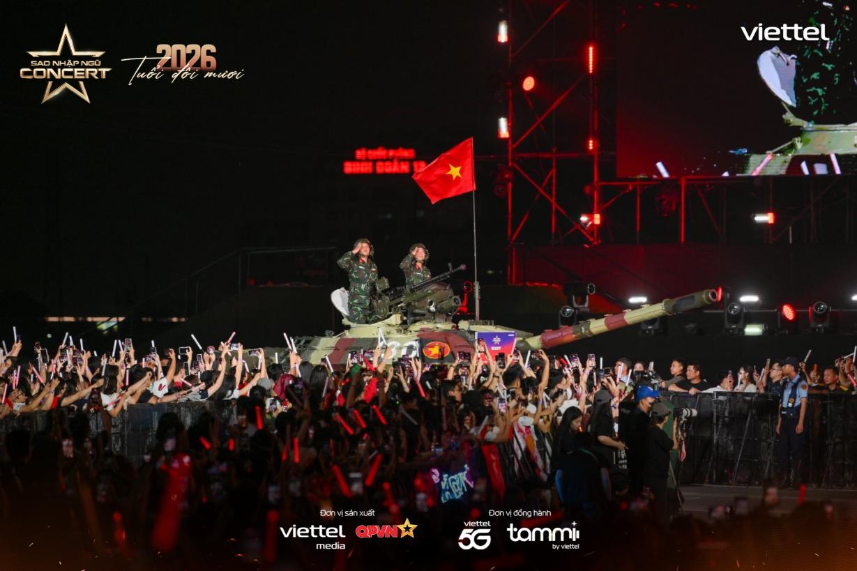 Sao Nhập Ngũ Concert 2026 15 Vẻ đẹp người lính tái hiện đầy cảm xúc tại Sao Nhập Ngũ Concert 2026