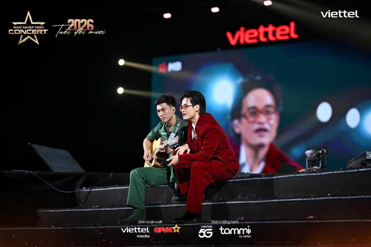 Sao Nhập Ngũ Concert 2026 16 Vẻ đẹp người lính tái hiện đầy cảm xúc tại Sao Nhập Ngũ Concert 2026