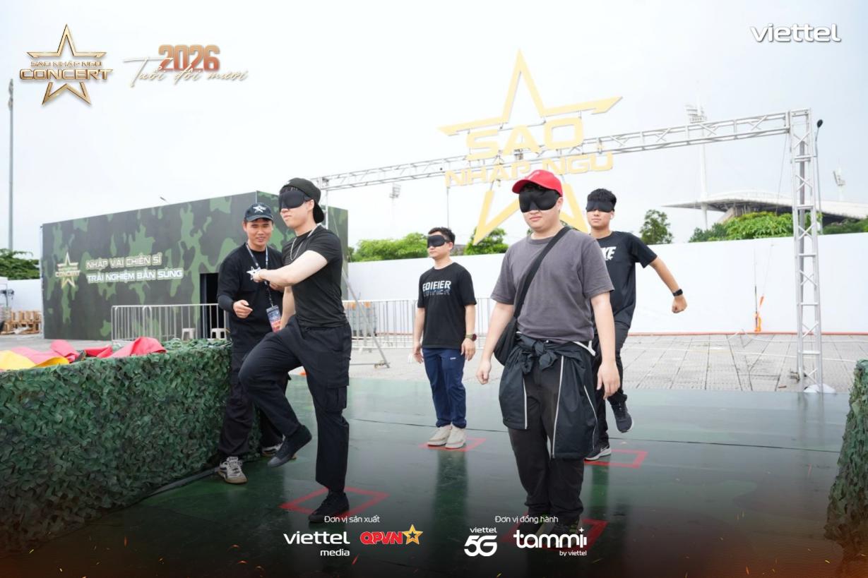 Sao Nhập Ngũ Concert 2026 9 Vẻ đẹp người lính tái hiện đầy cảm xúc tại Sao Nhập Ngũ Concert 2026
