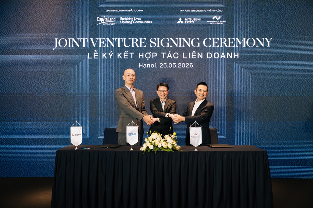 Ảnh 1 2 CapitaLand Development ra mắt dự án hạng sang Maison Privée tại Hà Nội