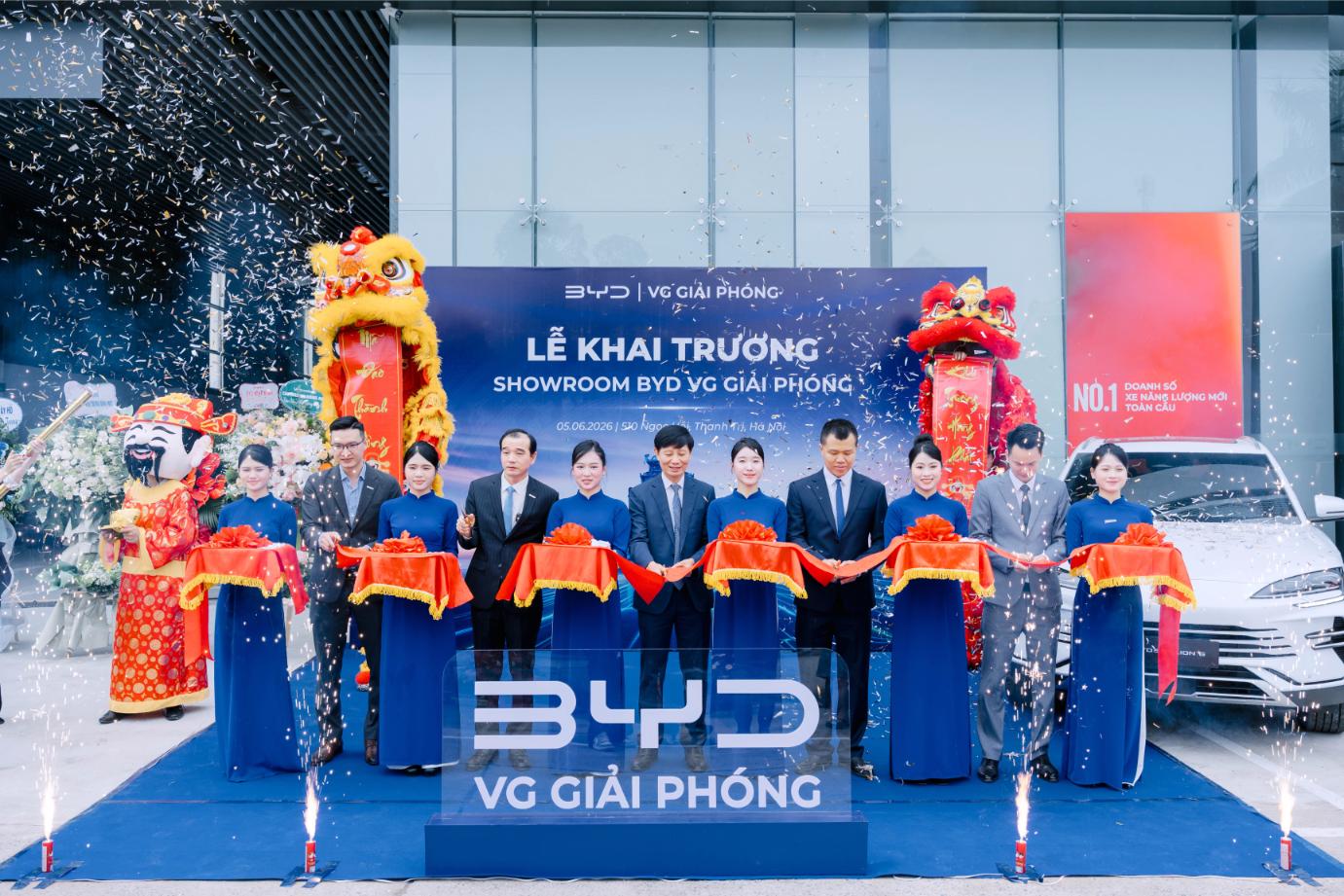 BYD Việt Nam 2 BYD Việt Nam khai trương hai showroom mới tại Hà Nội và Đà Lạt