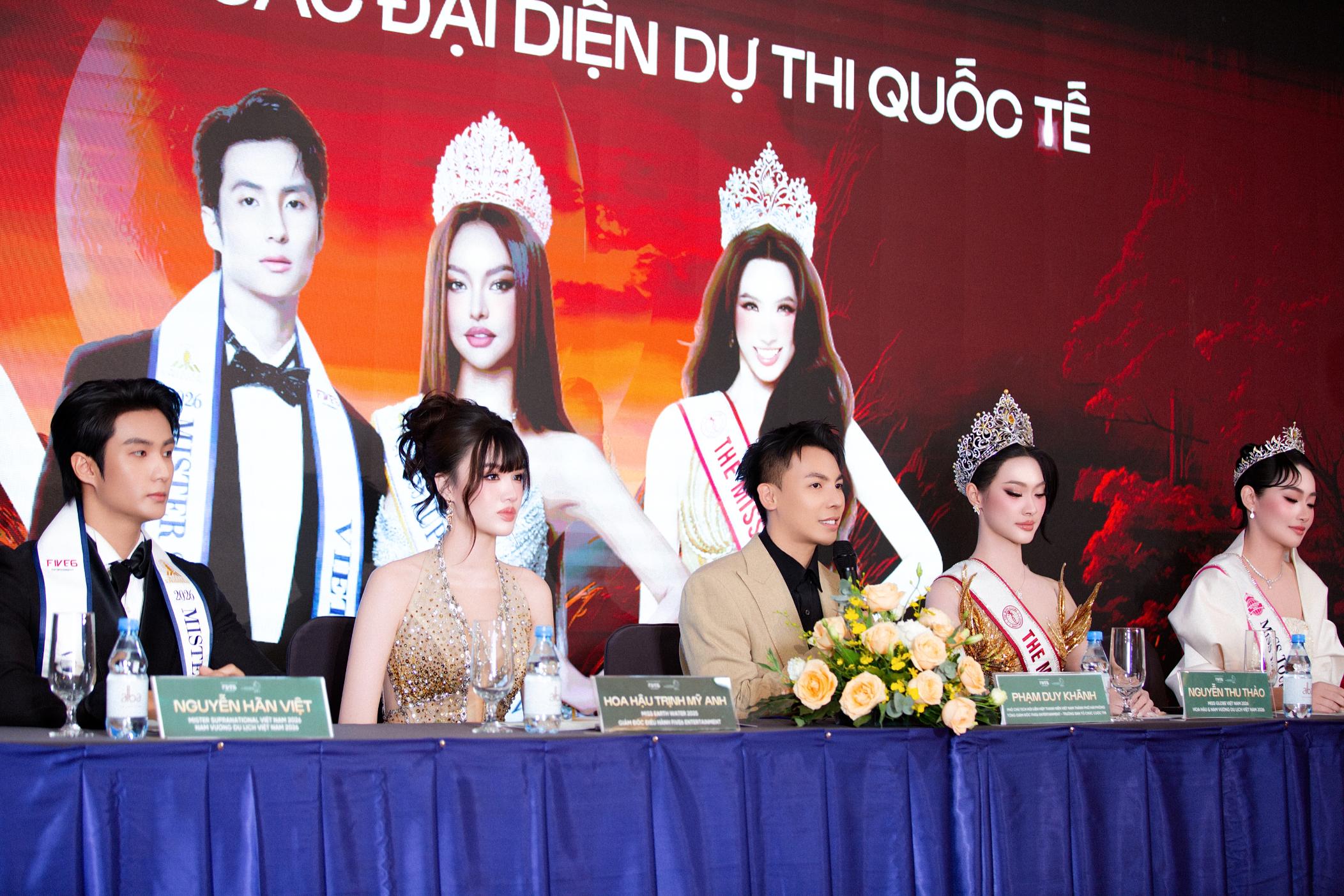 Mister Supranational 2026 và Miss Globe 2026 1 Nam vương Hàn Việt, hoa hậu Thu Thảo đại diện Việt Nam tham dự Mister Supranational 2026 và Miss Globe 2026