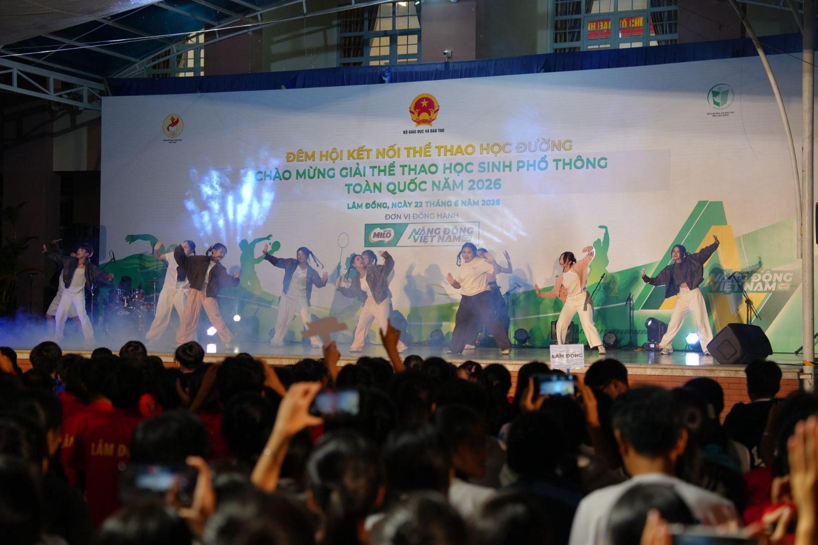 Nestlé MILO 3 30 đoàn thể thao học sinh tranh tài tại Giải thể thao học sinh phổ thông toàn quốc
