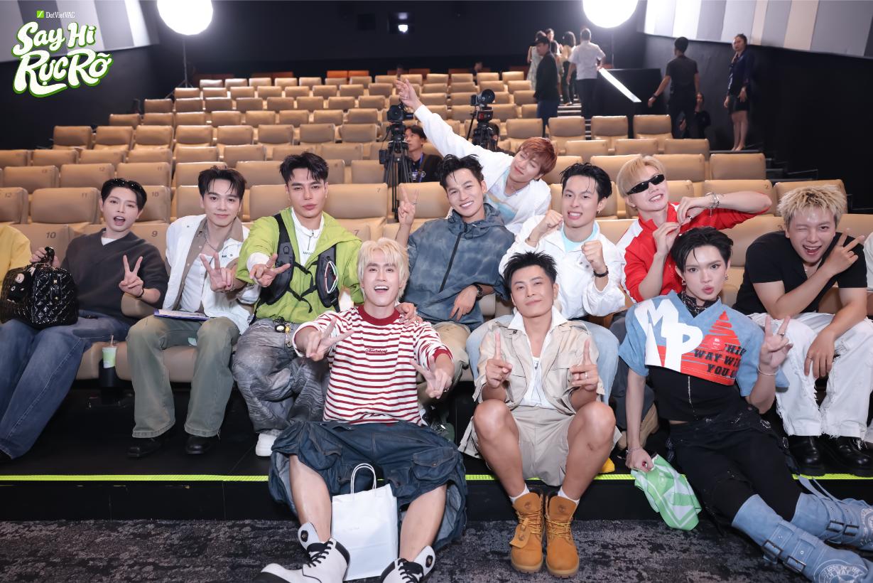 Say Hi Rực Rỡ 3 Dàn anh trai tụ hội ra mắt show sinh tồn Say Hi Rực Rỡ