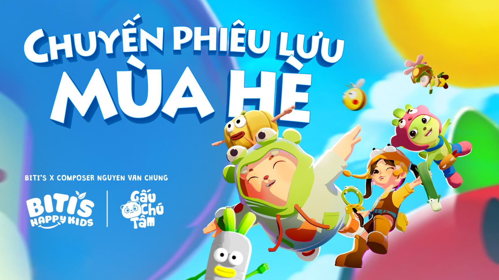 THUMBNAIL Nguyễn Văn Chung và Tidu bắt tay thực hiện phim hoạt hình âm nhạc “Chuyến phiêu lưu mùa hè”
