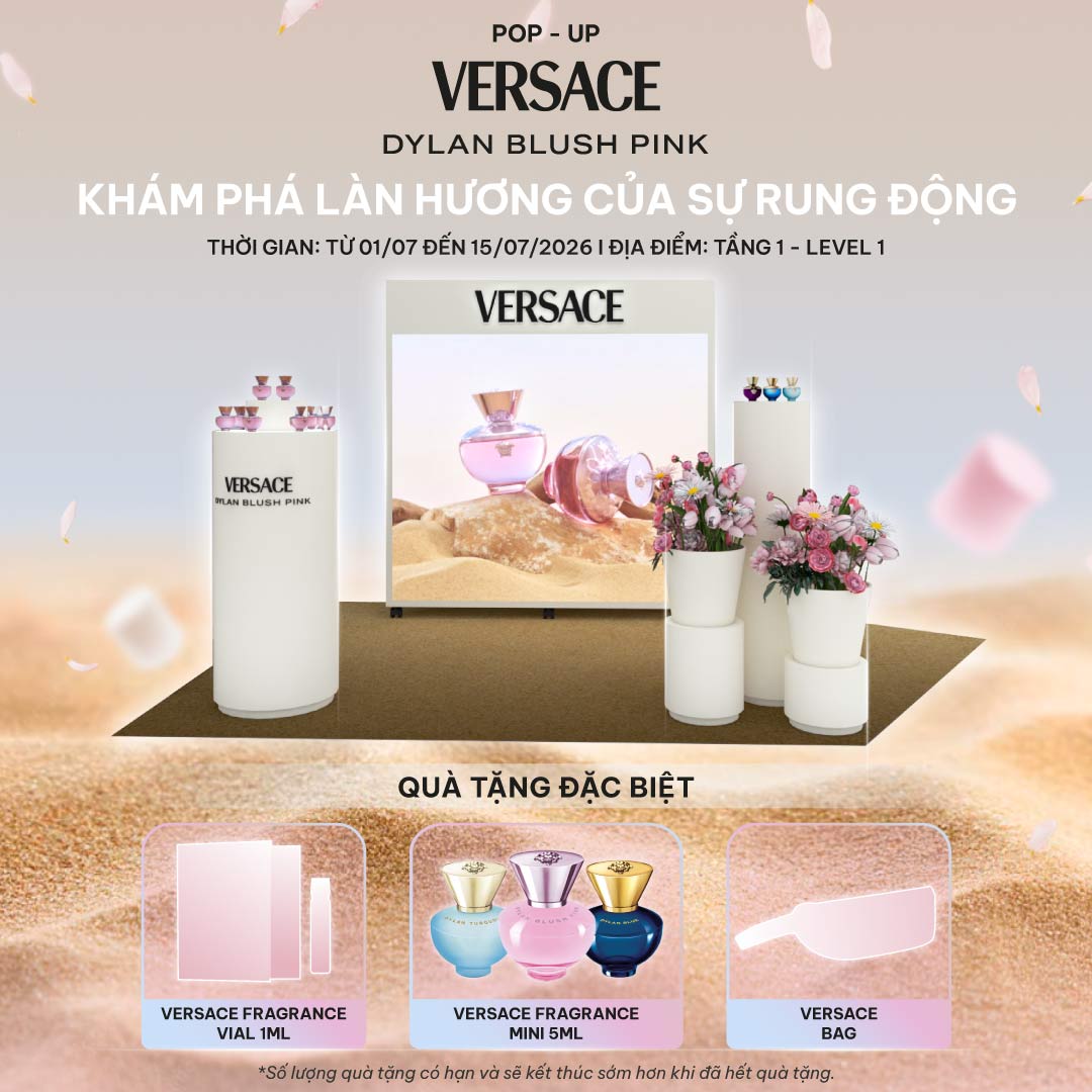 1. Ảnh 1 Chạm ngõ làn hương mới tại sự kiện Pop up Versace Dylan Blush Pink
