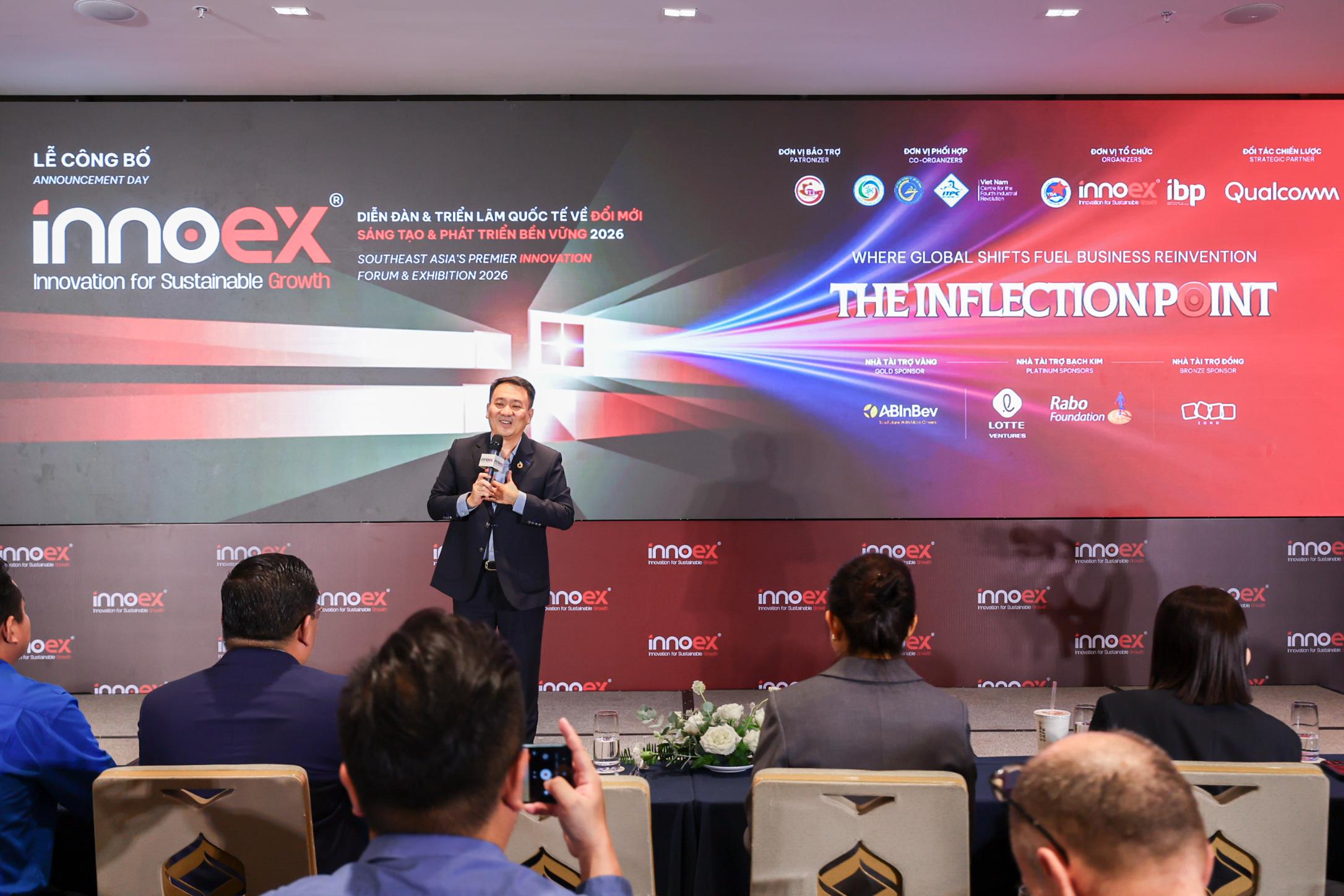 InnoEx 2026 Doanh nghiệp Việt trước bước ngoặt chiến lược lớn nhất thập kỷ InnoEx 2026 1 InnoEx 2026 Doanh nghiệp Việt trước bước ngoặt chiến lược lớn nhất thập kỷ
