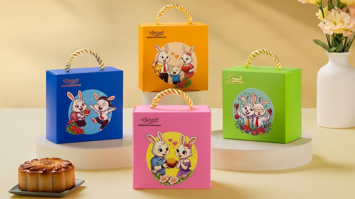 SVR Trung Thu Hộp Nét Sài Gòn Vui trọn mùa trăng cùng Savouré với BST ‘Saigon Signature Mooncake 2026