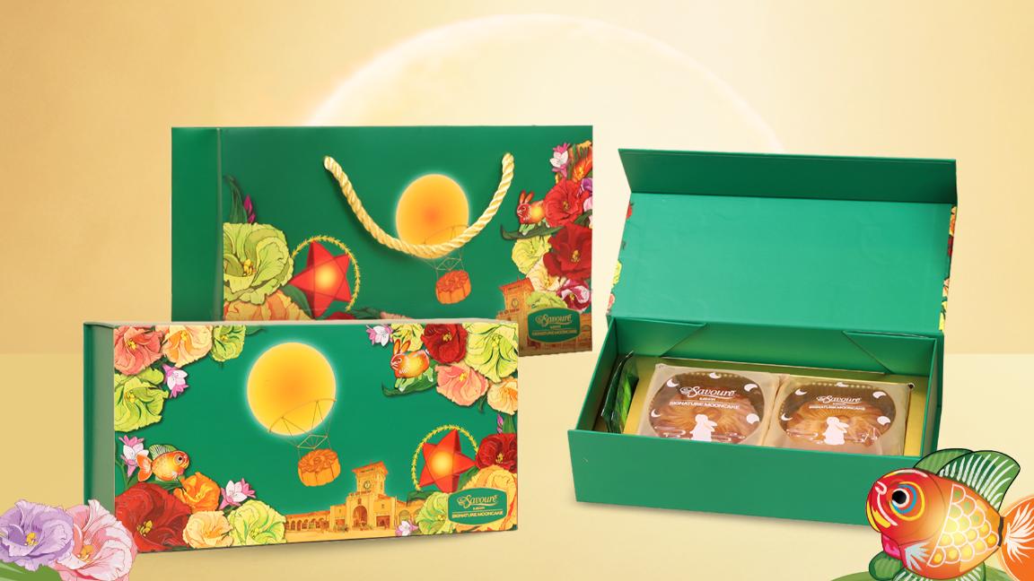SVR Trung Thu Hộp Đoàn Viên Vui trọn mùa trăng cùng Savouré với BST ‘Saigon Signature Mooncake 2026