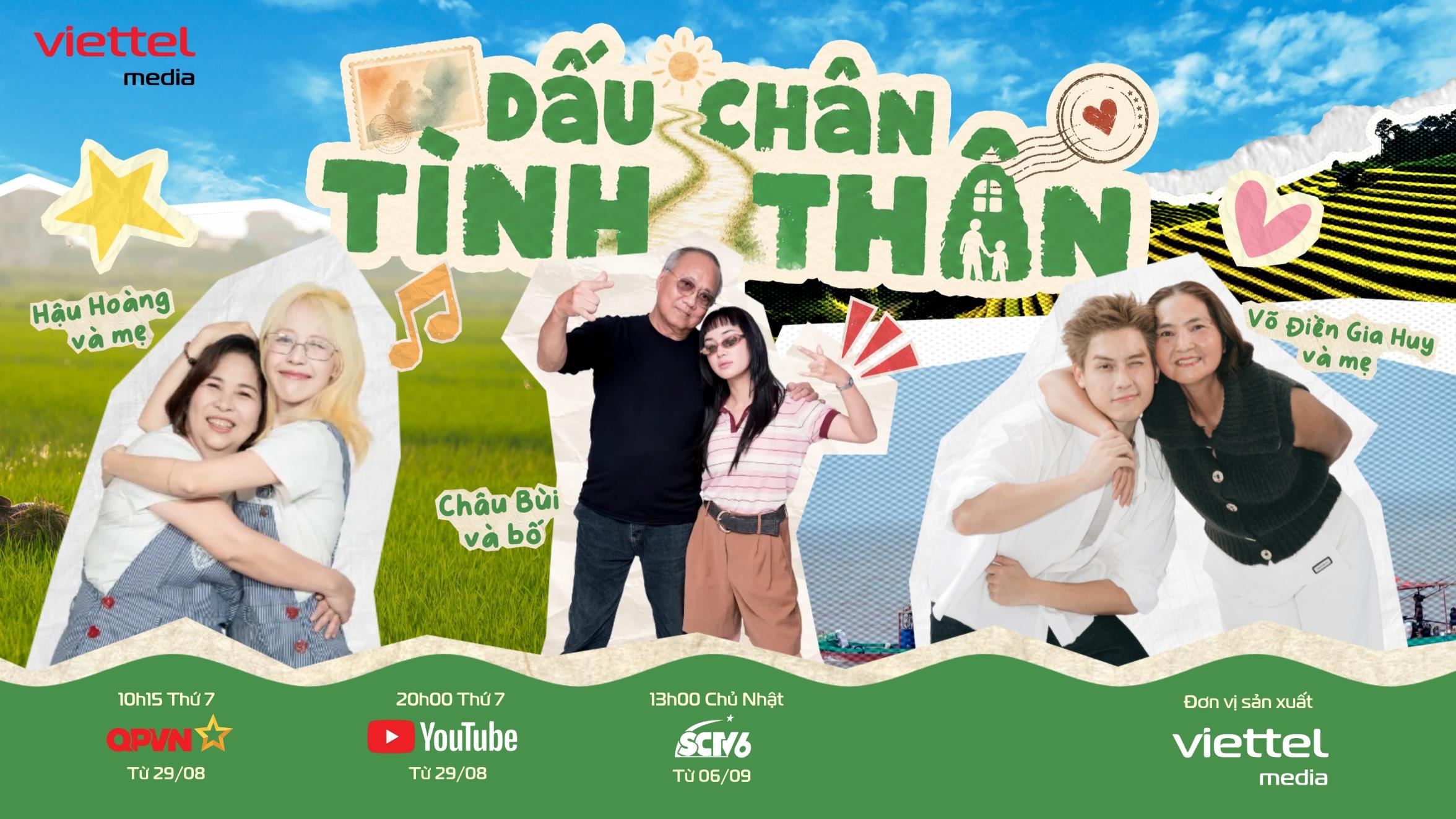 1. POSTER Viettel Media ra mắt chương trình Dấu chân tình thân