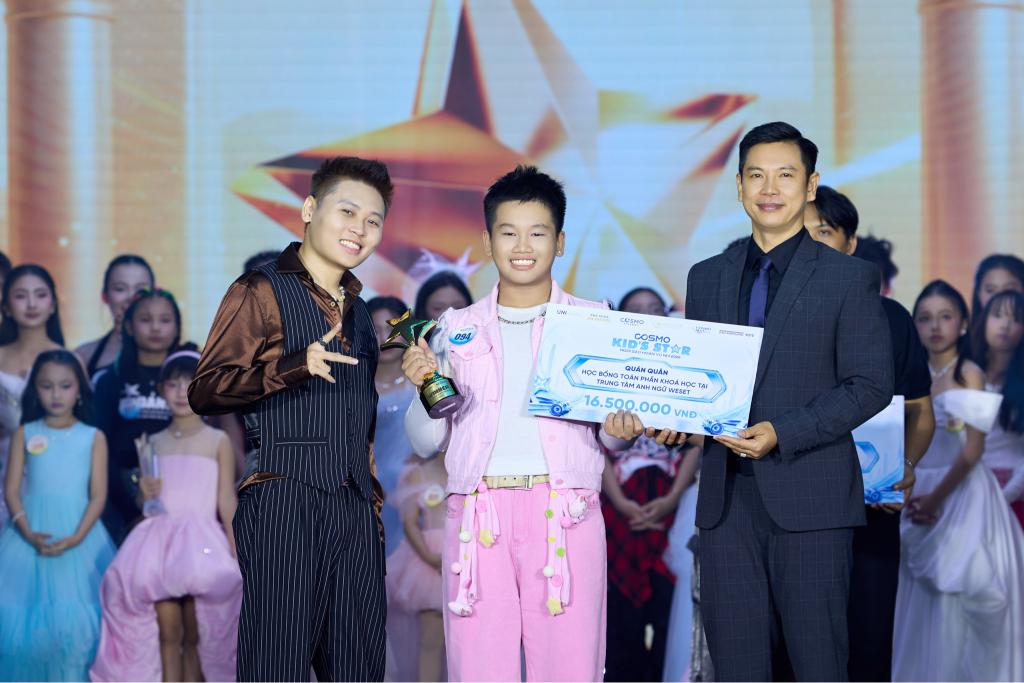 Cosmo Kid’s Star Ngôi Sao Hoàn Vũ Nhí 2026 4 Hà Kim Long và Isabella Galliano giành quán quân Cosmo Kids Star 2026