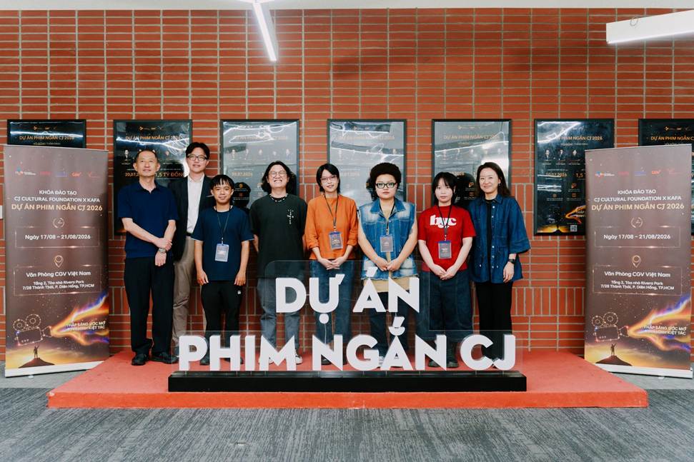 Dự án phim ngắn CJ 2026 2 Top 5 Dự án phim ngắn CJ 2026 tham gia khóa đào tạo cùng chuyên gia Việt Nam và Hàn Quốc