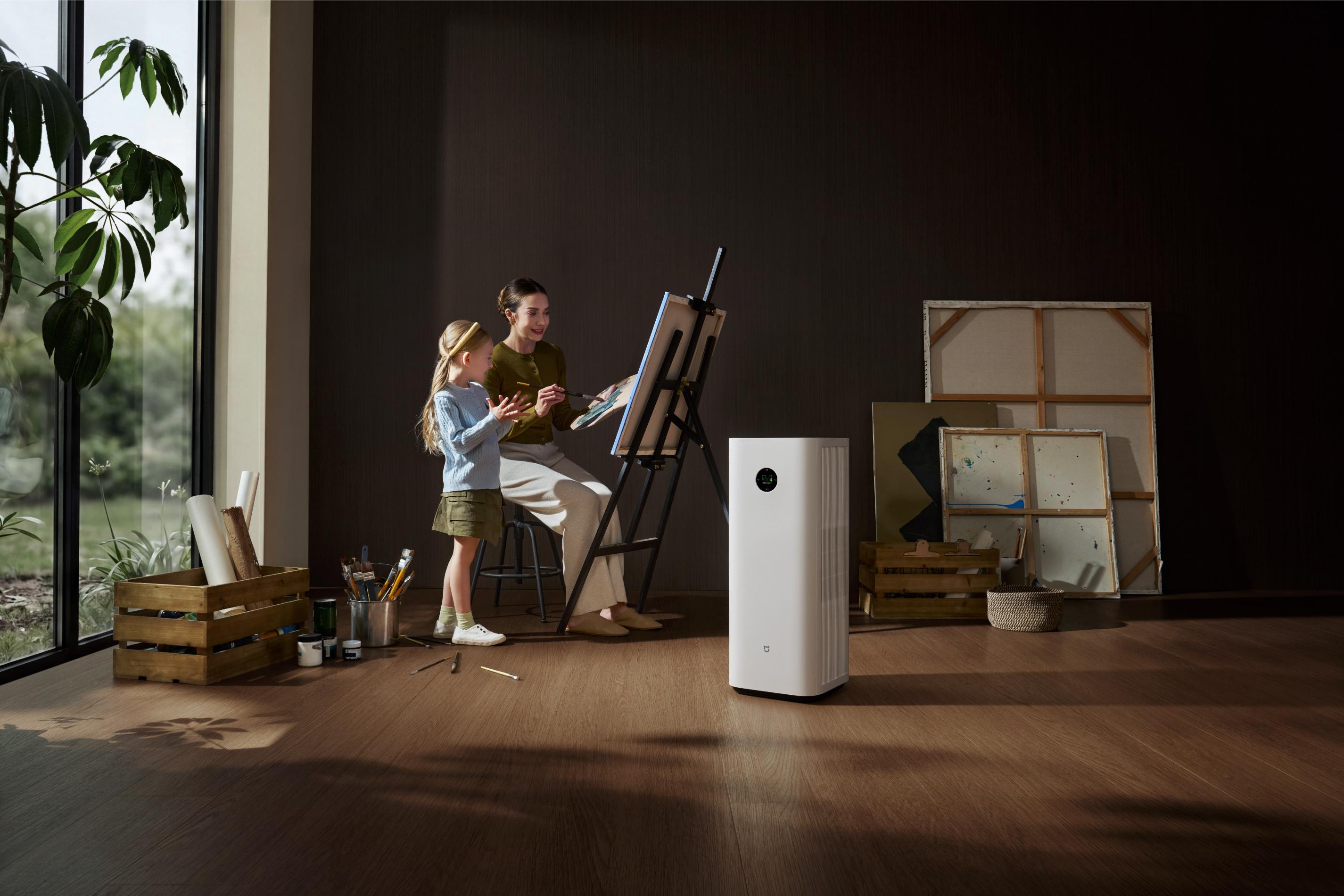 Mijia Air Purifier 6 Plus 1 Xiaomi kết nối nhịp sống thông minh với REDMI Watch 6 Series, máy giặt Mijia và loạt thiết bị gia dụng mới