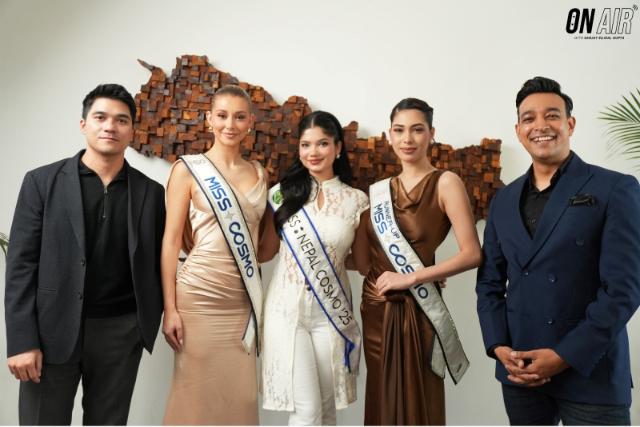 Miss Cosmo 2025 Yolina Lindquist 1 Miss Cosmo 2025 Yolina Lindquist công du Nepal, tìm đại diện mới tranh tài Miss Cosmo 2026