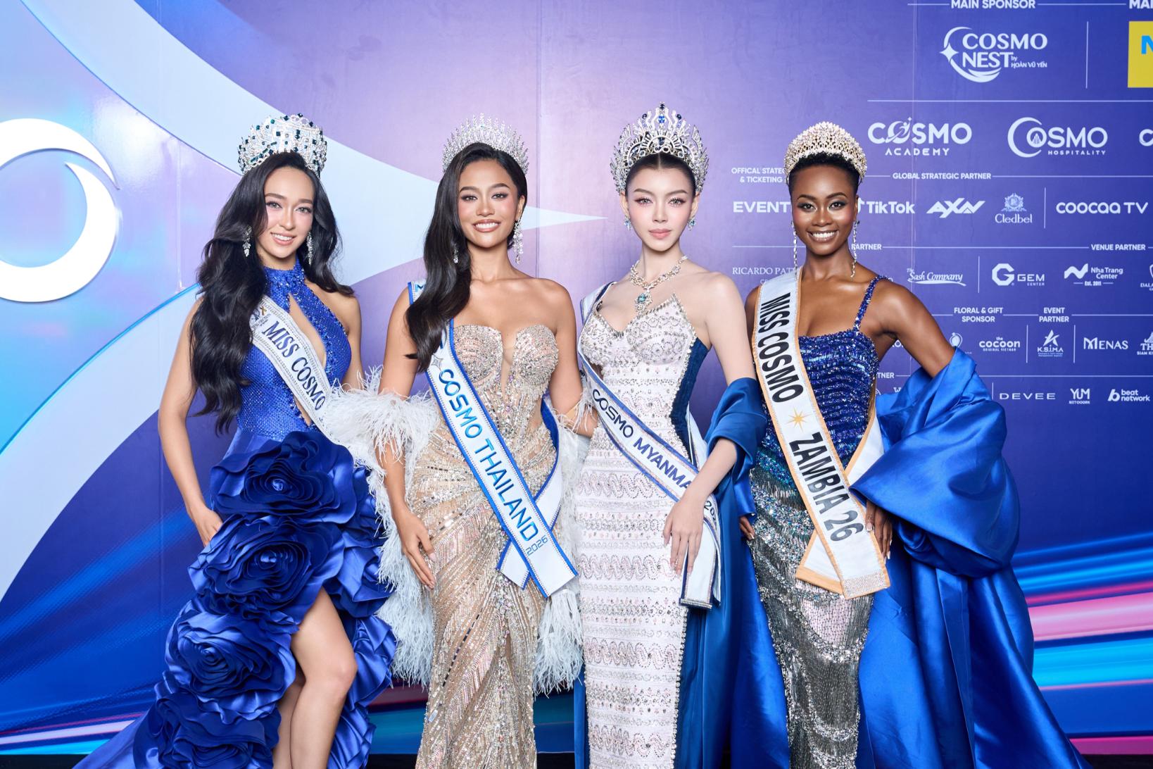 Miss Cosmo 2026 khởi động 1 Miss Cosmo 2026 khởi động với sự tham gia của hơn 90 quốc gia và vùng lãnh thổ trên thế giới