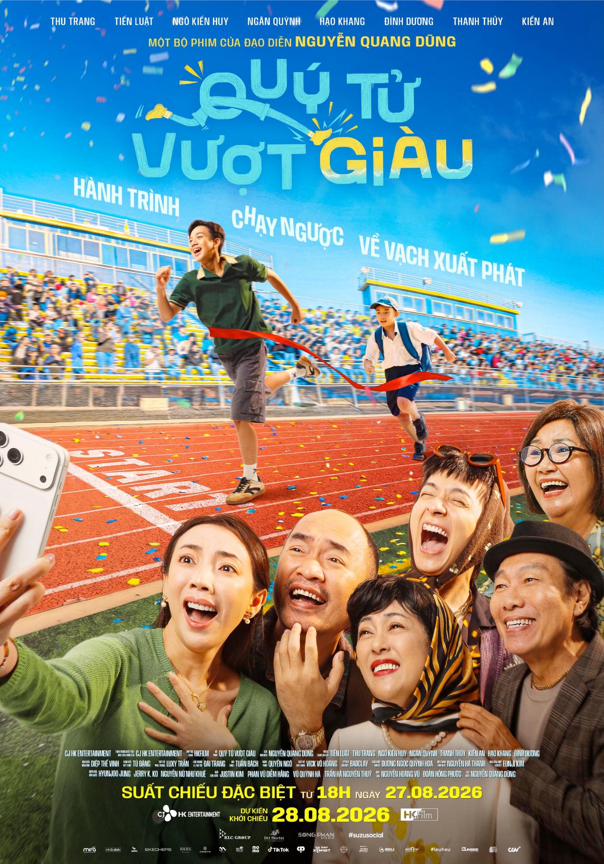 Official Poster QTVG 3 Nguyễn Quang Dũng trở lại với phim remake, lần này là siêu phẩm đạt gần 12.000 tỷ đồng