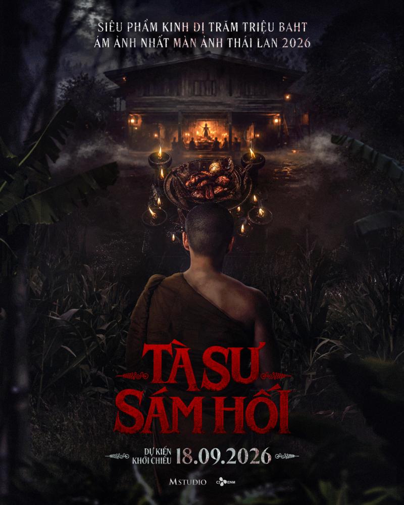 POSTER SHAMAN 1 Tà Sư Sám Hối   bom tấn kinh dị trăm tỷ làm khuynh đảo phòng vé Thái Lan sắp đến Việt Nam