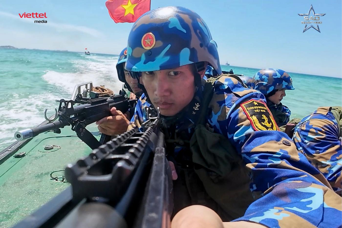 Quốc Trường Sao Nhập Ngũ chính thức đưa hành trình huấn luyện đến quần đảo Trường Sa