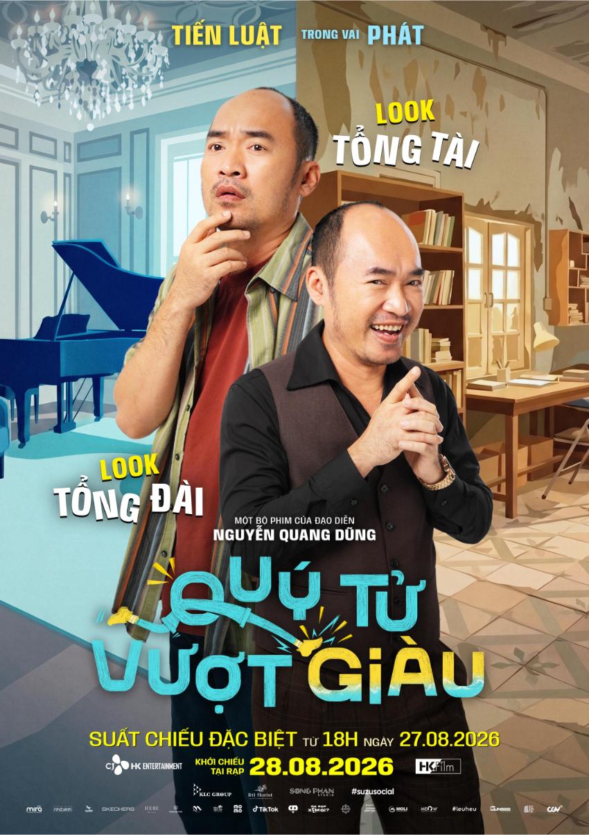 Tien Luat Ngô Kiến Huy hé lộ hay xin… “thoại thêm” khi đóng phim của đạo diễn Nguyễn Quang Dũng