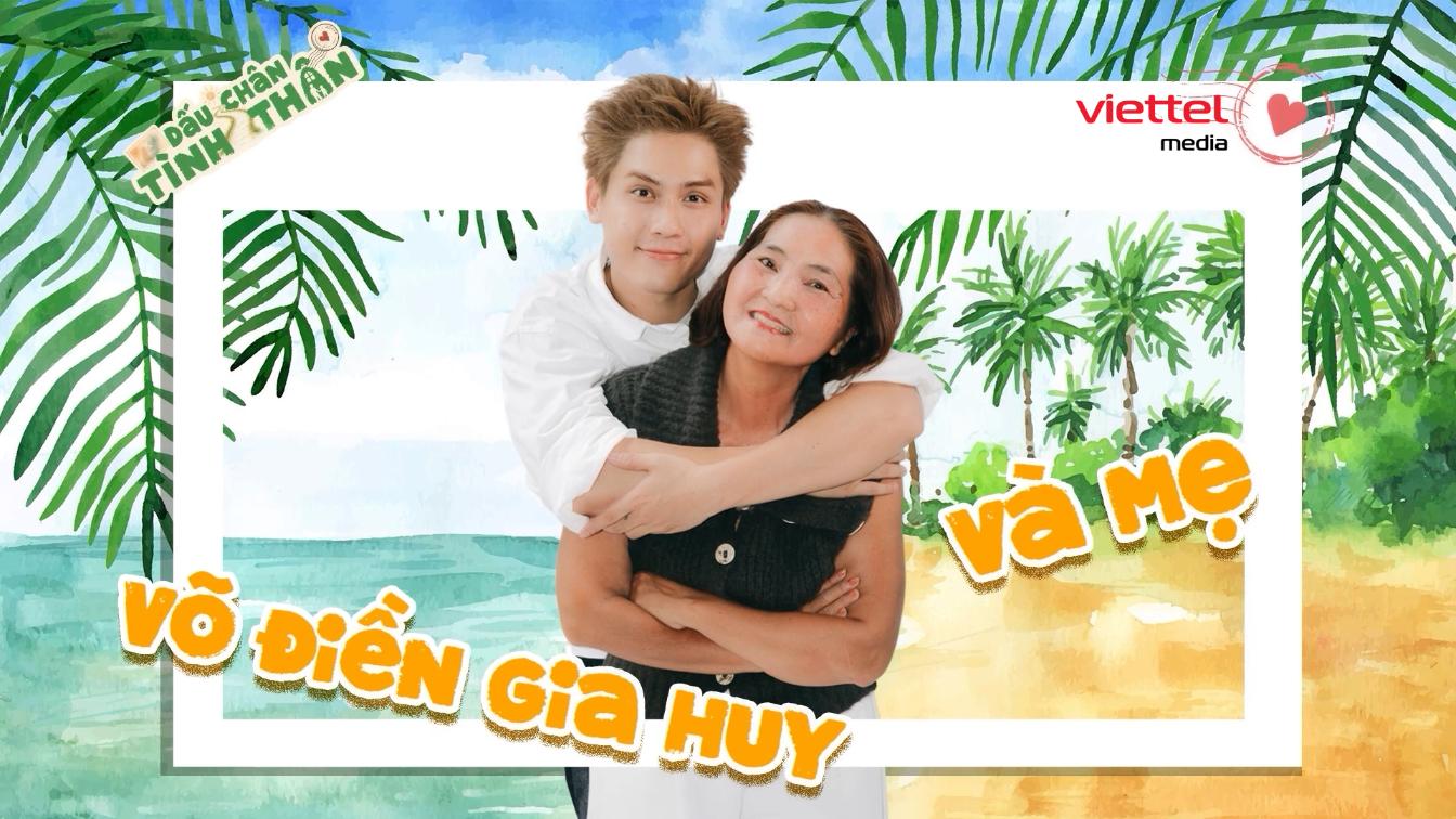 Vo Dien Gia Huy va me Viettel Media ra mắt chương trình Dấu chân tình thân