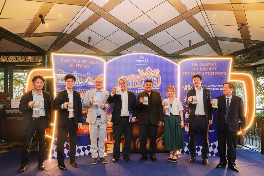 ảnh hop báo Oktoberfest Vietnam 2026 2 Khách sạn Windsor Plaza chính thức công bố Oktoberfest Vietnam 2026
