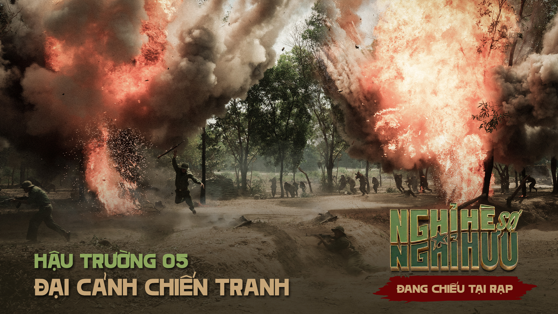  Hậu trường đại cảnh chiến tranh trong Nghỉ Hè Sợ Nghỉ Hưu: Khốc liệt, chân thật từng giây