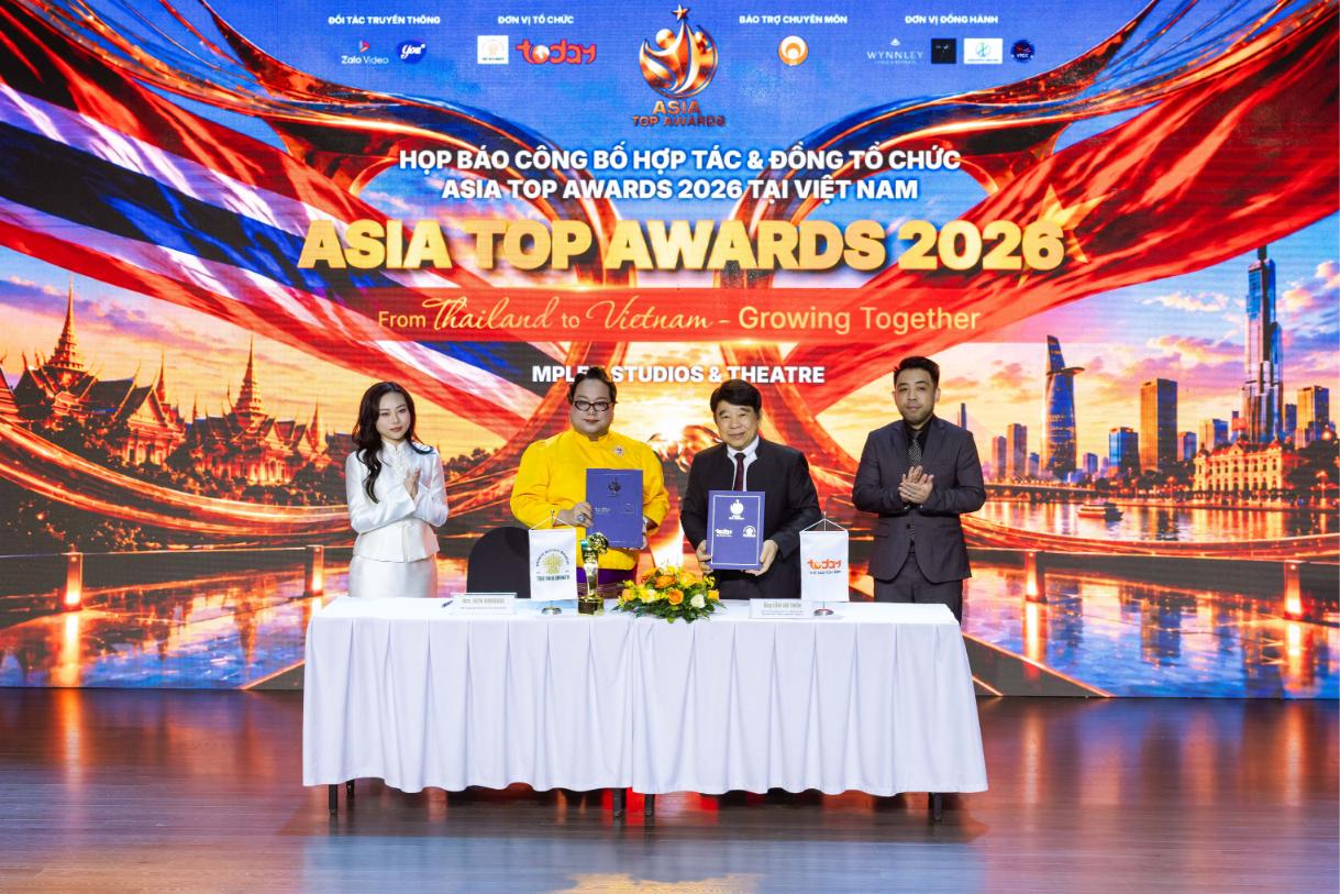 LCN 0798 1 IMC – TodayTV hợp tác đồng tổ chức Asia Top Awards 2026 tại Việt Nam