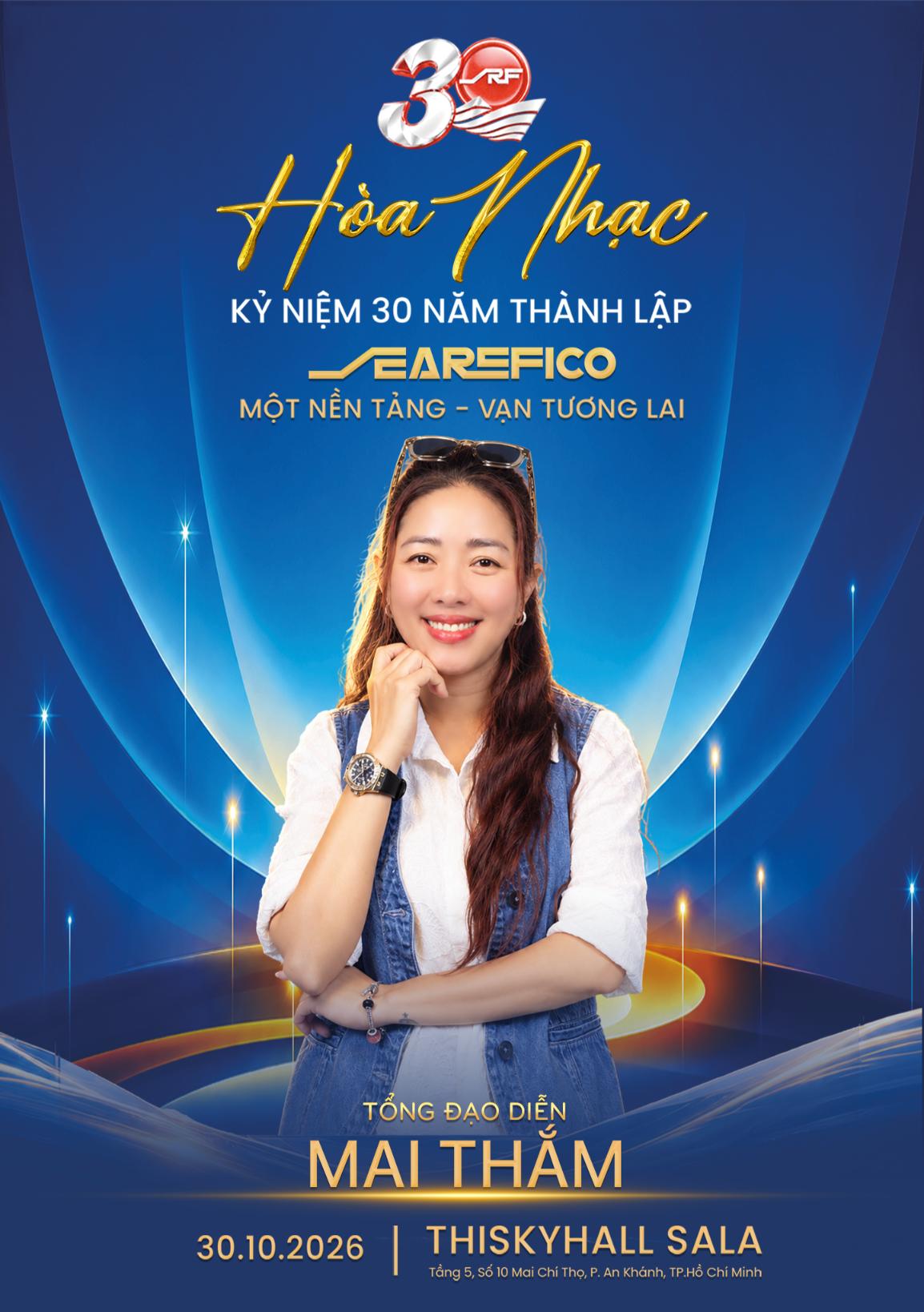 PD MAI THẮM Tổng đạo diễn Mai Thắm hợp tác Trần Mạnh Hùng mang đến buổi hòa nhạc đặc biệt